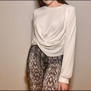 White Zara Top